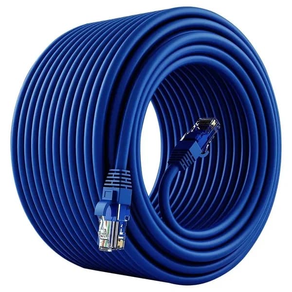 Cable Ethernet Cat 6 de 5 núcleos Cables de Internet para ordenador de 20 pies de largo Cable WiFi RJ45