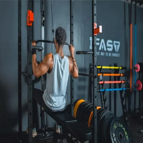 Home Gym Sets Multi-functional Power Cage,Home Adjustable Pullup Squat Rack