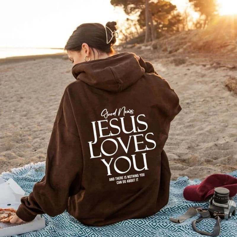 Gebürsteter Kapuzenpullover Kängurutasche Kapuzenpullover Liebe Person hinter mir