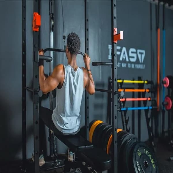 Home Gym Sets Multi-functional Power Cage,Home Adjustable Pullup Squat Rack